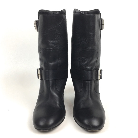 Giuseppe Zanotti black leather ankle boot buckle - Picture 3 of 7